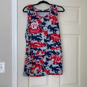 washington nationals budweiser tank top